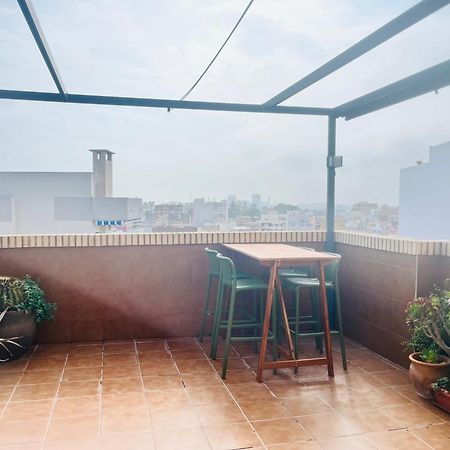 Ferienwohnung Luminoso Atico Con Terraza, Vistas Y Gym Sagunto Exterior foto