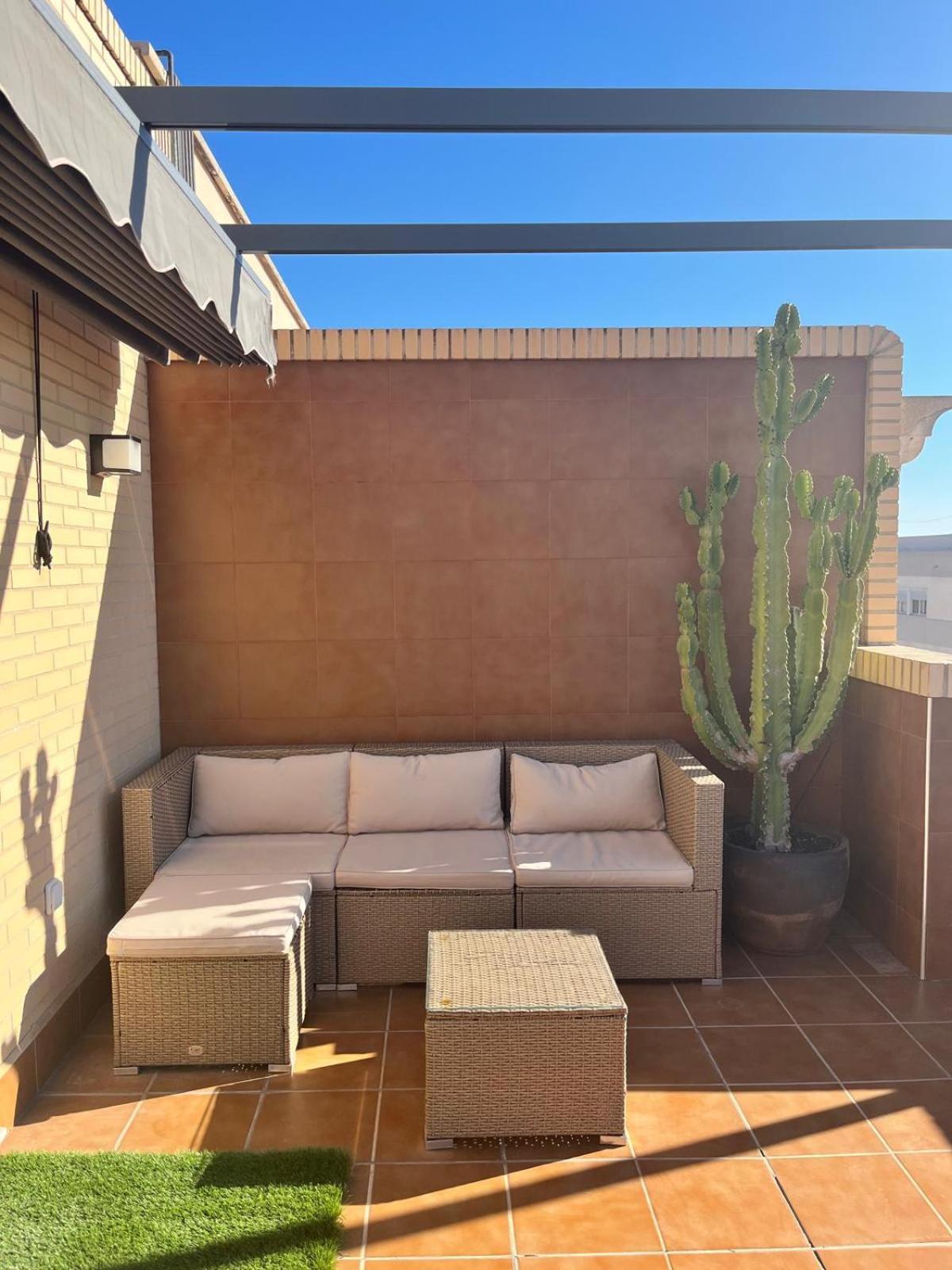 Ferienwohnung Luminoso Atico Con Terraza, Vistas Y Gym Sagunto Exterior foto